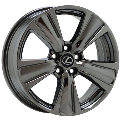 18" Lexus UX200 UX250H Black Chrome wheels rims Factory OEM set 74386 EXCHANGE