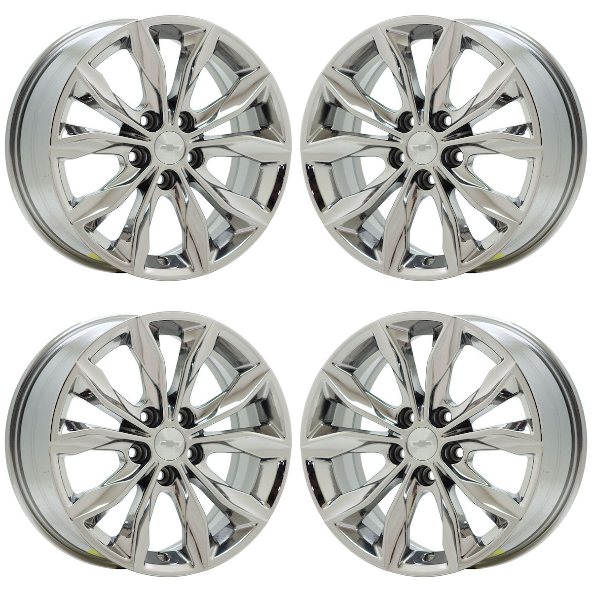 17" Chevrolet Malibu PVD Bright Chrome wheels rims Factory OEM set 5894 EXCHANGE