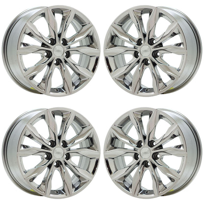 17" Chevrolet Malibu PVD Bright Chrome wheels rims Factory OEM set 5894 EXCHANGE