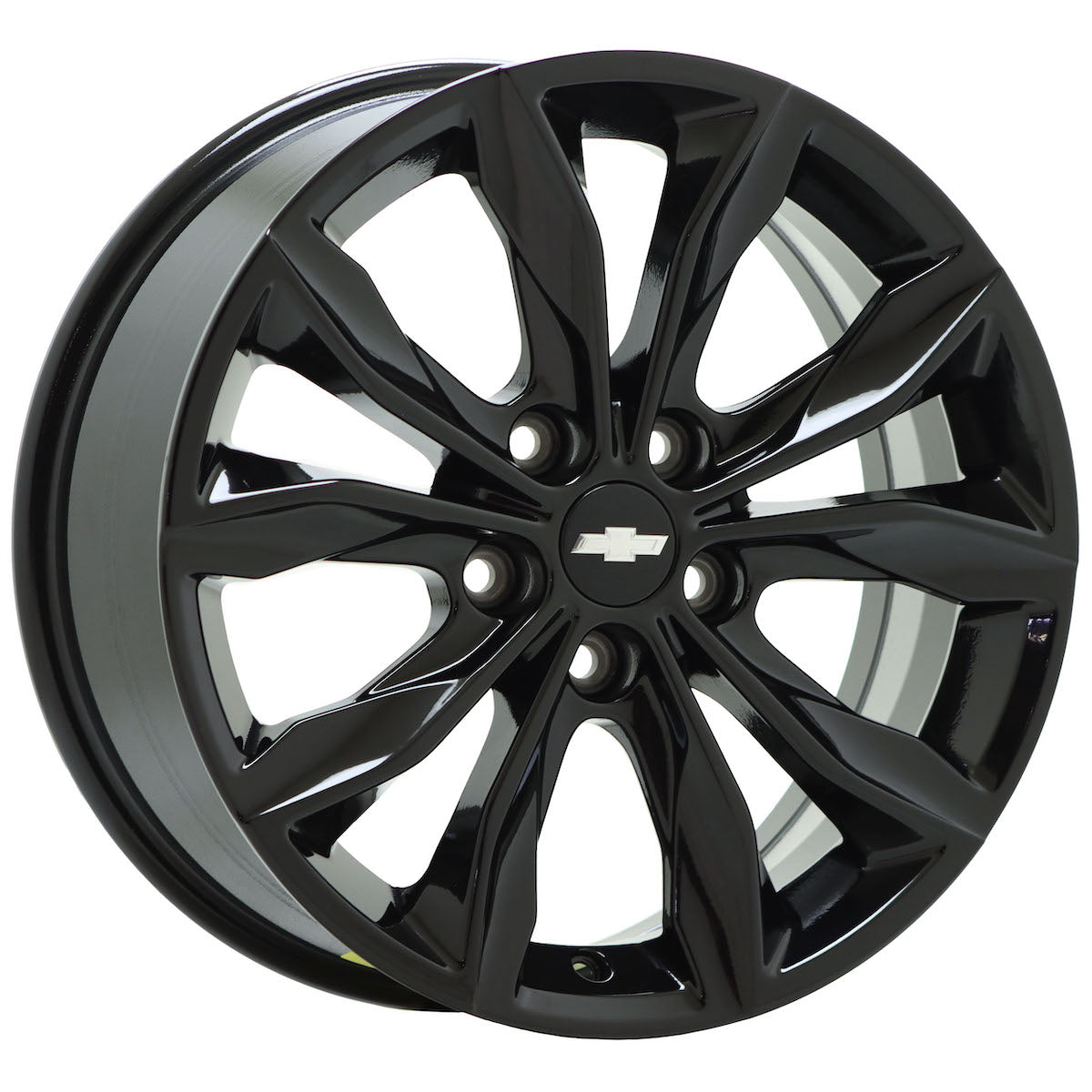17" Chevrolet Malibu Gloss Black wheels rims Factory OEM set 5894 EXCHANGE