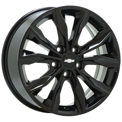 17" Chevrolet Malibu Gloss Black wheels rims Factory OEM set 5894 EXCHANGE