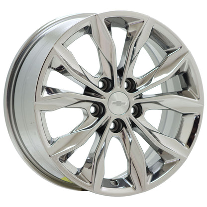17" Chevrolet Malibu PVD Bright Chrome wheels rims Factory OEM set 5894 EXCHANGE