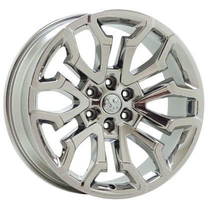 22" Dodge Ram 1500 Bright Chrome wheels rims Factory OEM set 4 041 EXCHANGE