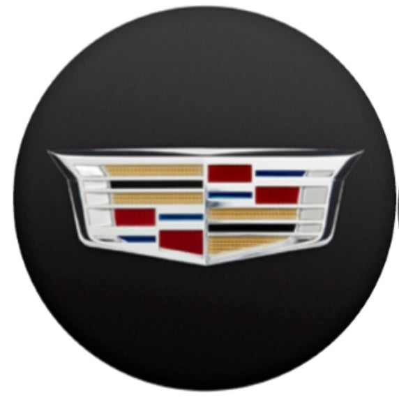 2 5/8" Cadillac ATS, CT4, CT5, CTS, XT4 OEM Center Cap #23368171 set