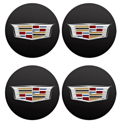 2 5/8" Cadillac ATS, CT4, CT5, CTS, XT4 OEM Center Cap #23368171 set