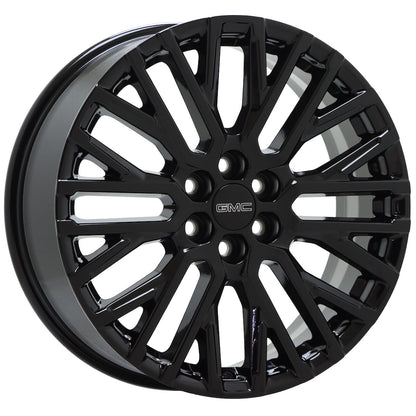 20" GMC Acadia Gloss Black wheels rims Factory OEM set 14147 EXCHANGE