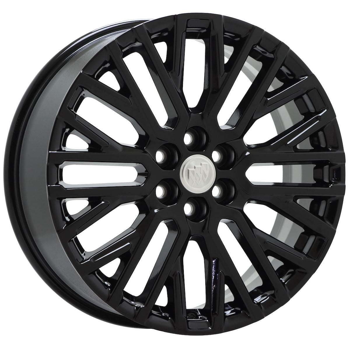 20" Buick Enclave Gloss Black wheels rims Factory OEM set 14147 EXCHANGE