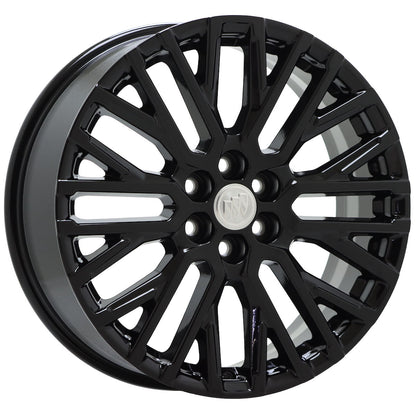 20" Buick Enclave Gloss Black wheels rims Factory OEM set 14147 EXCHANGE