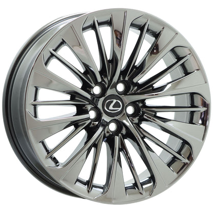 20" Lexus LS500 LS500h Hyper Chrome wheel rim OEM 74370 EXCHANGE