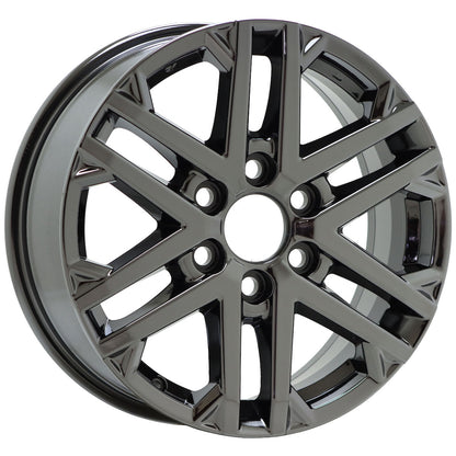 18" Toyota Sequoia Tundra Black PVD wheels rims OEM set 4 75281 EXCHANGE