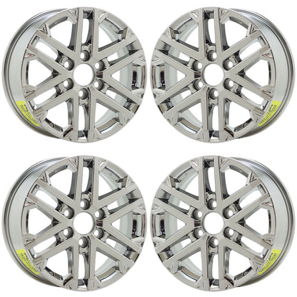 18" Toyota Sequoia Tundra Chrome Bright wheels rims OEM set 4 75281 EXCHANGE