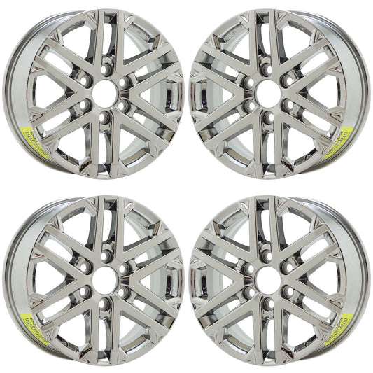 18" Toyota Sequoia Tundra Chrome Bright wheels rims OEM set 4 75281 EXCHANGE