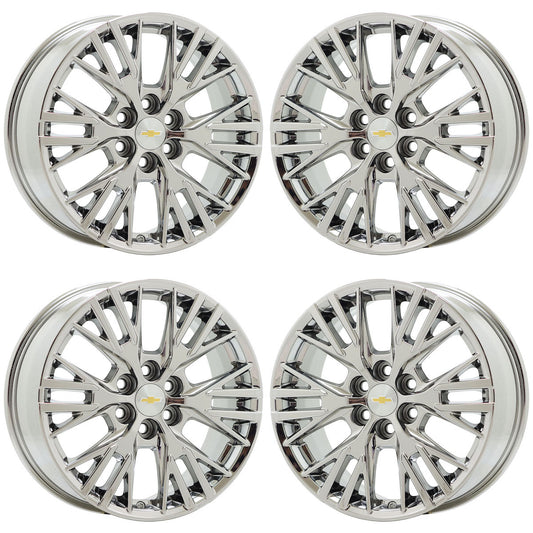 18" Chevrolet Traverse Bright Chrome wheels rims Factory OEM set 95940 EXCHANGE