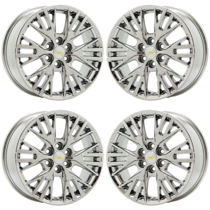 18" Chevrolet Traverse Bright Chrome wheels rims Factory OEM set 95940 EXCHANGE