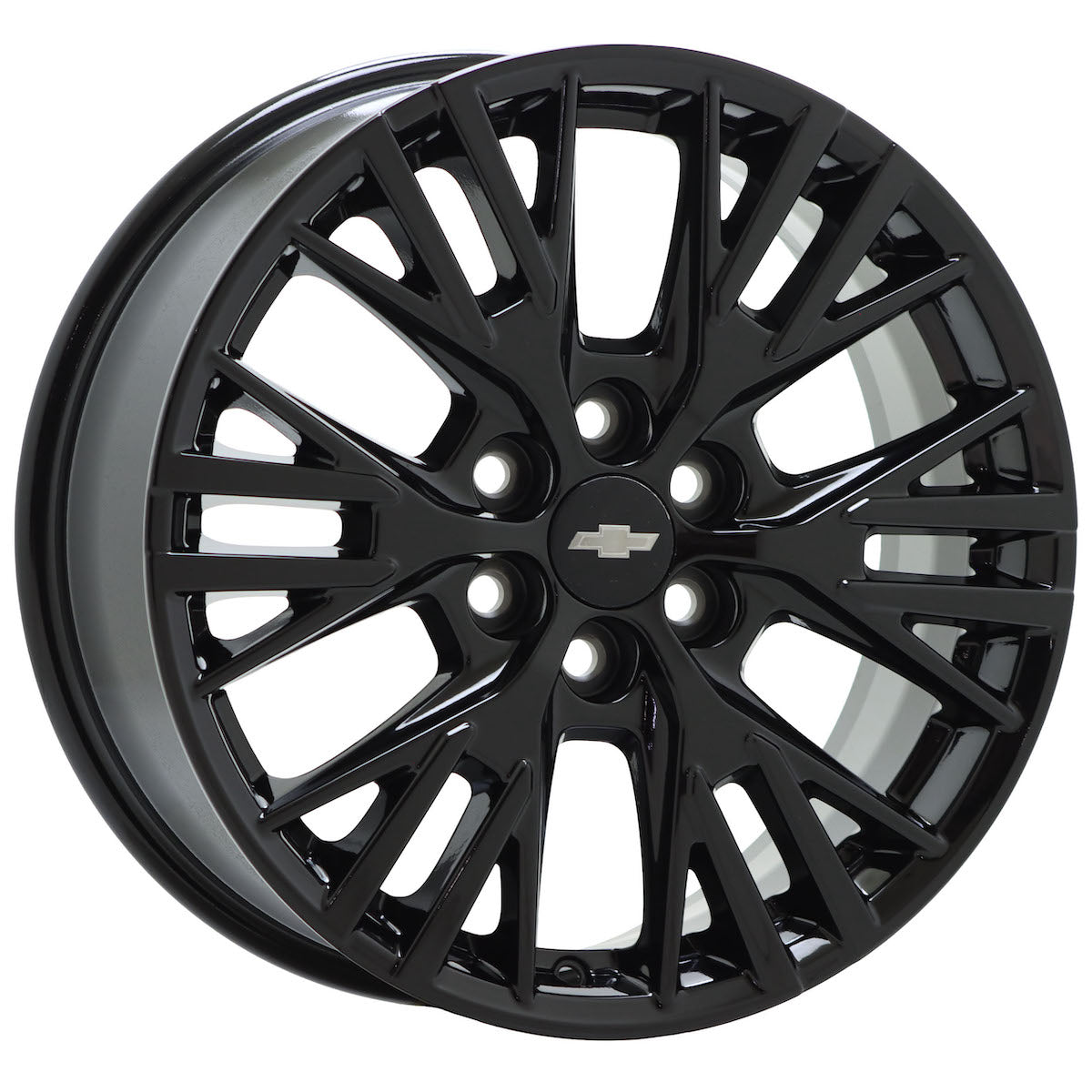 18" Chevrolet Traverse Gloss Black wheels rims Factory OEM set 95940 EXCHANGE