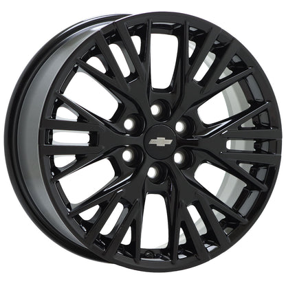 18" Chevrolet Traverse Gloss Black wheels rims Factory OEM set 95940 EXCHANGE