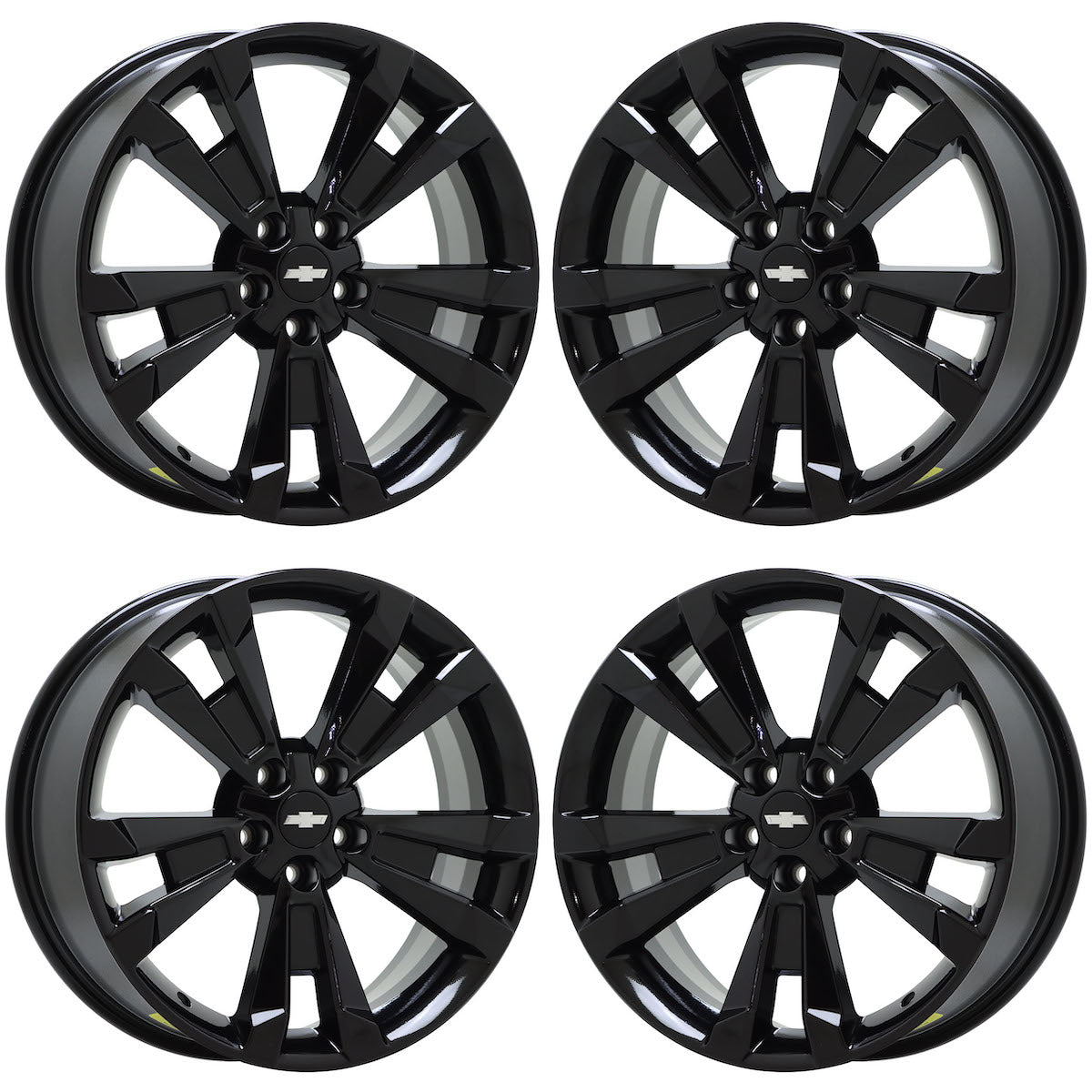 19" Chevrolet Equinox Gloss Black wheels rim OEM set gv112 EXCHANGE