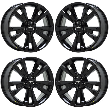 19" Chevrolet Equinox Gloss Black wheels rim OEM set gv112 EXCHANGE
