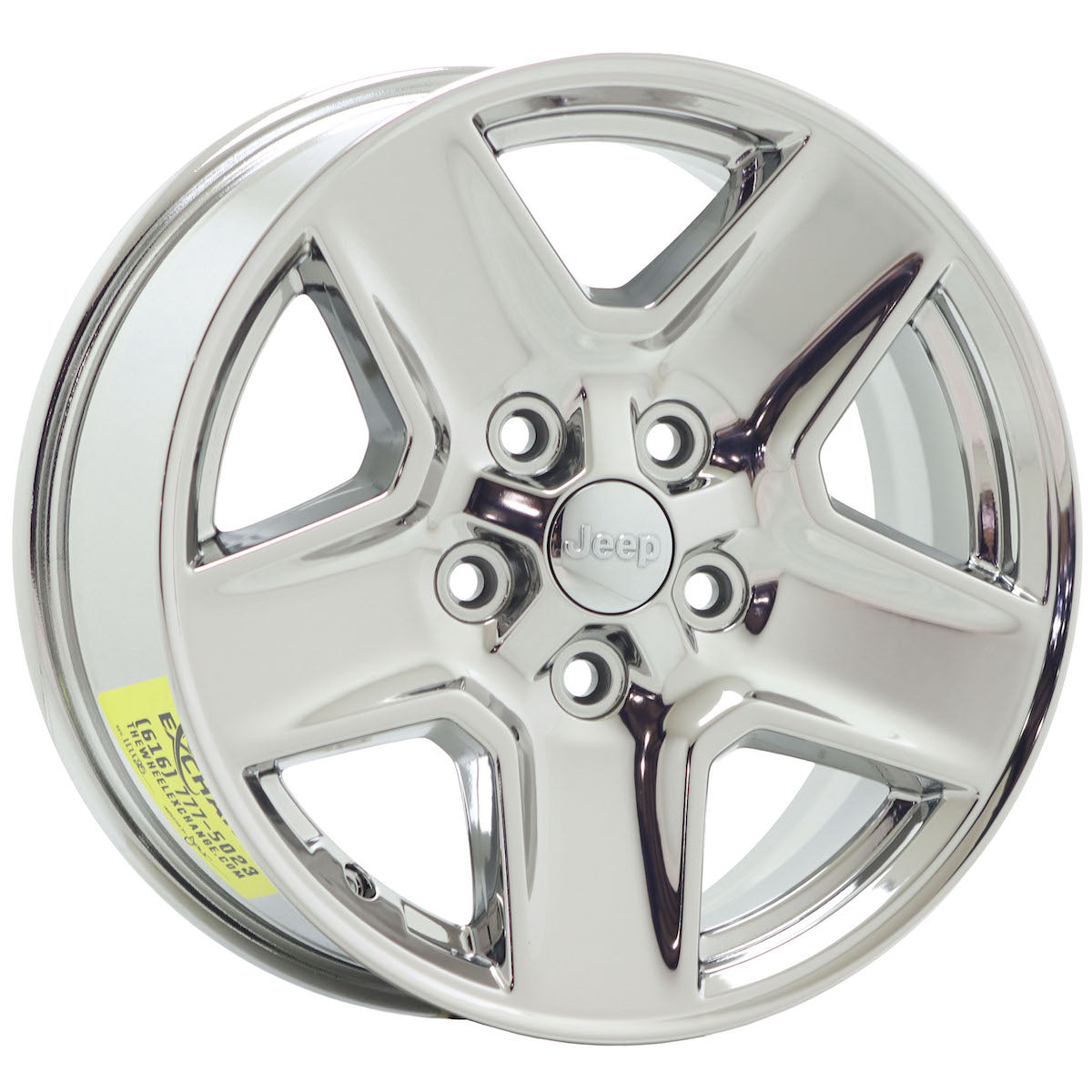 17" Jeep Gladiator Bright Chrome wheels rims Factory OEM 9235 set 5 EXCHANGE