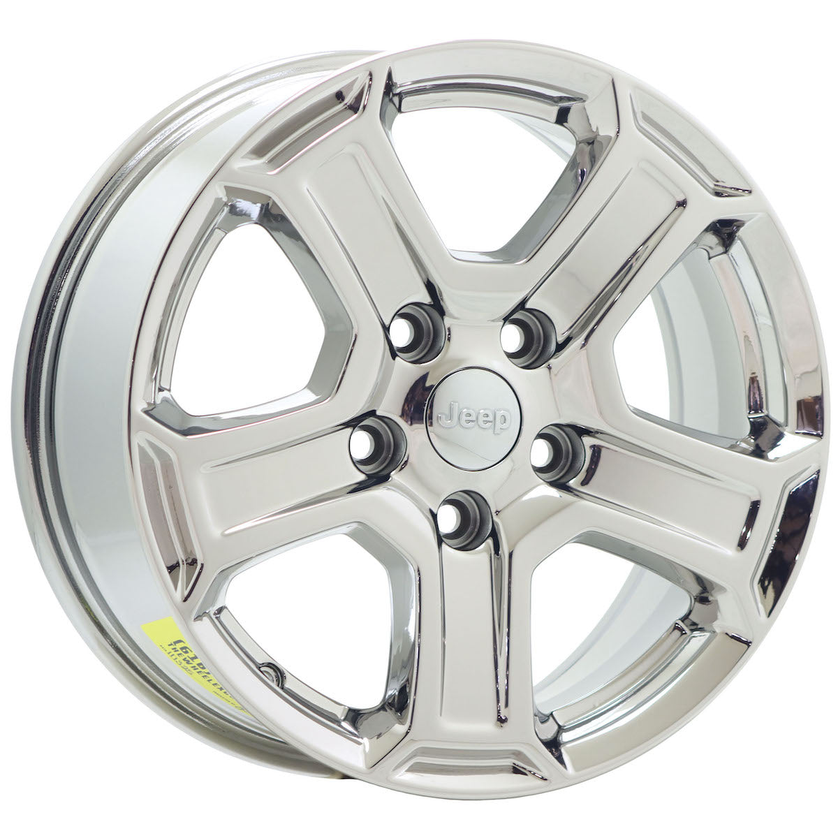 17" Jeep Wrangler Bright Chrome wheels rims Factory OEM set 9216 EXCHANGE