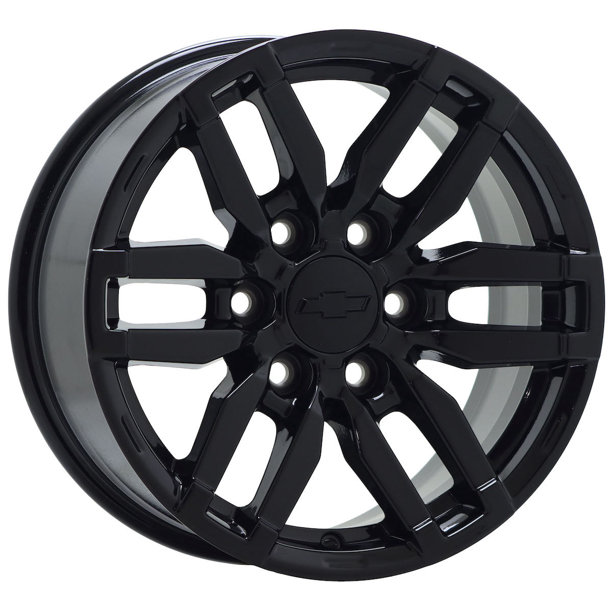 17" Chevrolet Colorado Canyon Gloss Black wheels rims OEM set 4 14095 EXCHANGE