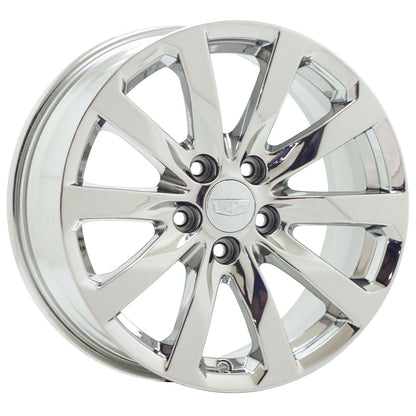 17" Cadillac ATS Sedan Bright Chrome wheels rims Factory OEM set 4788 EXCHANGE