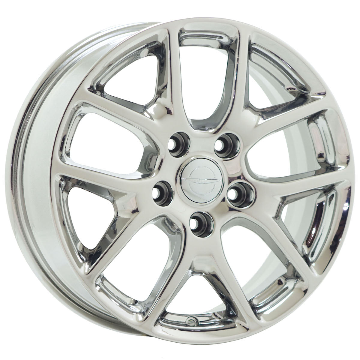 17" Chrysler Pacifica Bright Chrome wheels rims Factory OEM set 2592 EXCHANGE