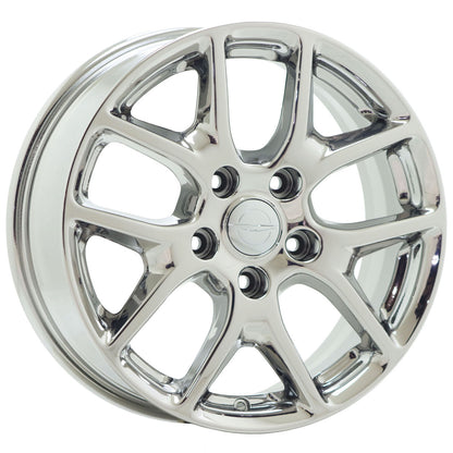 17" Chrysler Pacifica Bright Chrome wheels rims Factory OEM set 2592 EXCHANGE