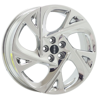 20" Lincoln Nautilus Bright Chrome wheels rims Factory OEM set 10562 EXCHANGE