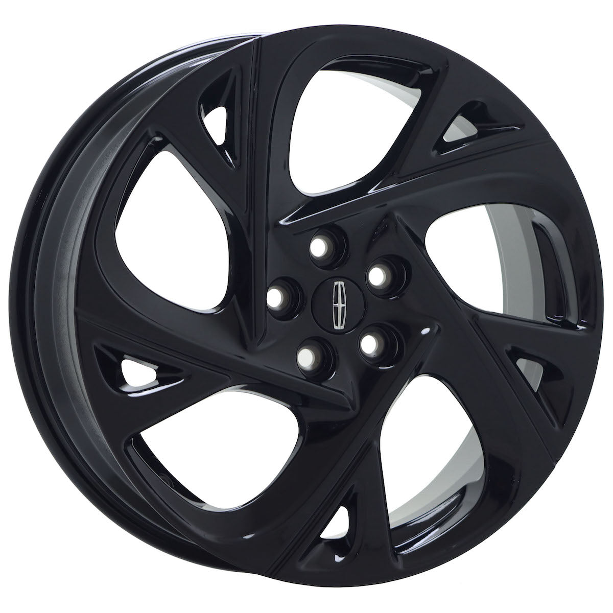 20" Lincoln Nautilus Gloss Black wheels rims Factory OEM set 10562 EXCHANGE
