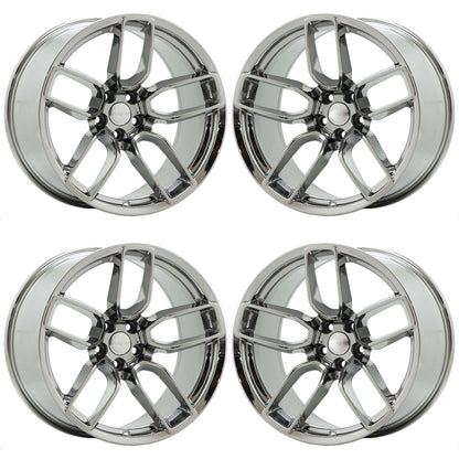 20" Dodge Charger Challenger Bright Chrome wheels Factory OEM 2641 EXCHANGE