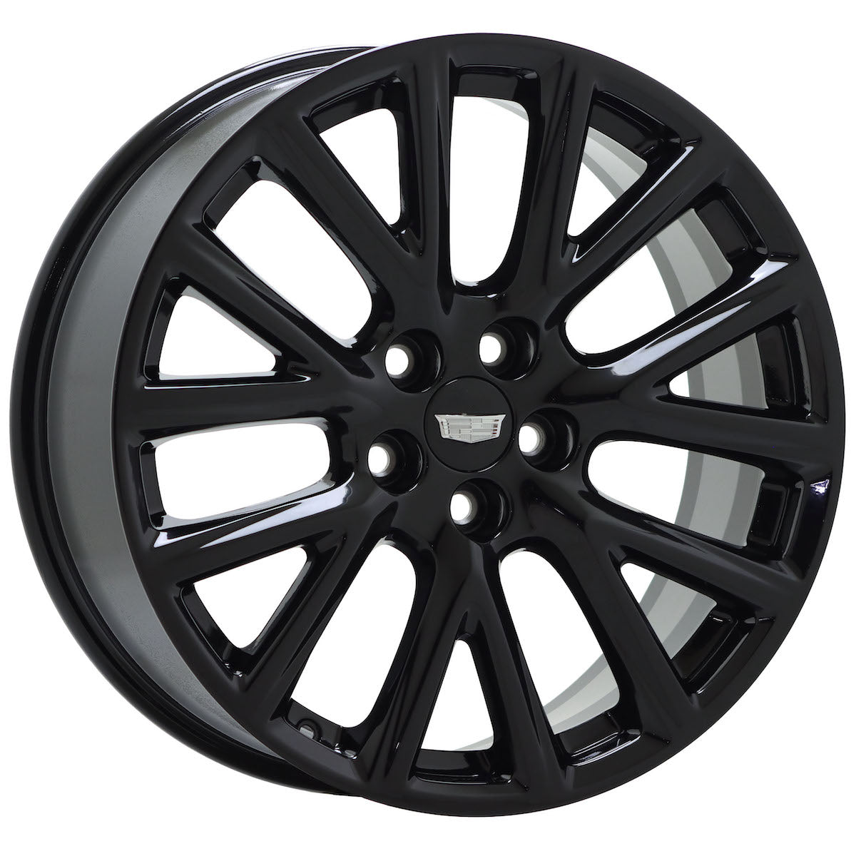 20" Cadillac XT4 Gloss Black wheels rims Factory OEM set 4825