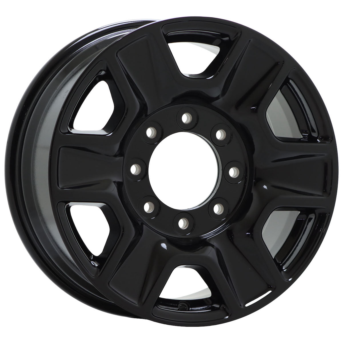 18" Ford F250 F350 SRW Gloss Black wheels rims Factory OEM set 10480 EXCHANGE
