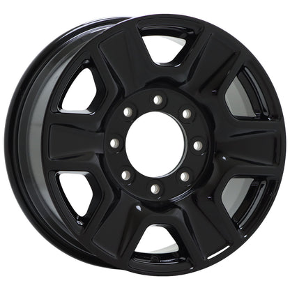 18" Ford F250 F350 SRW Gloss Black wheels rims Factory OEM set 10480 EXCHANGE