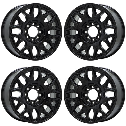 22" GMC Hummer EV Gloss Black wheels rims Factory OEM set 14094 EXCHANGE