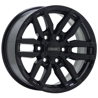 17" Chevrolet Colorado Canyon Gloss Black wheels rims OEM set 4 14095 EXCHANGE