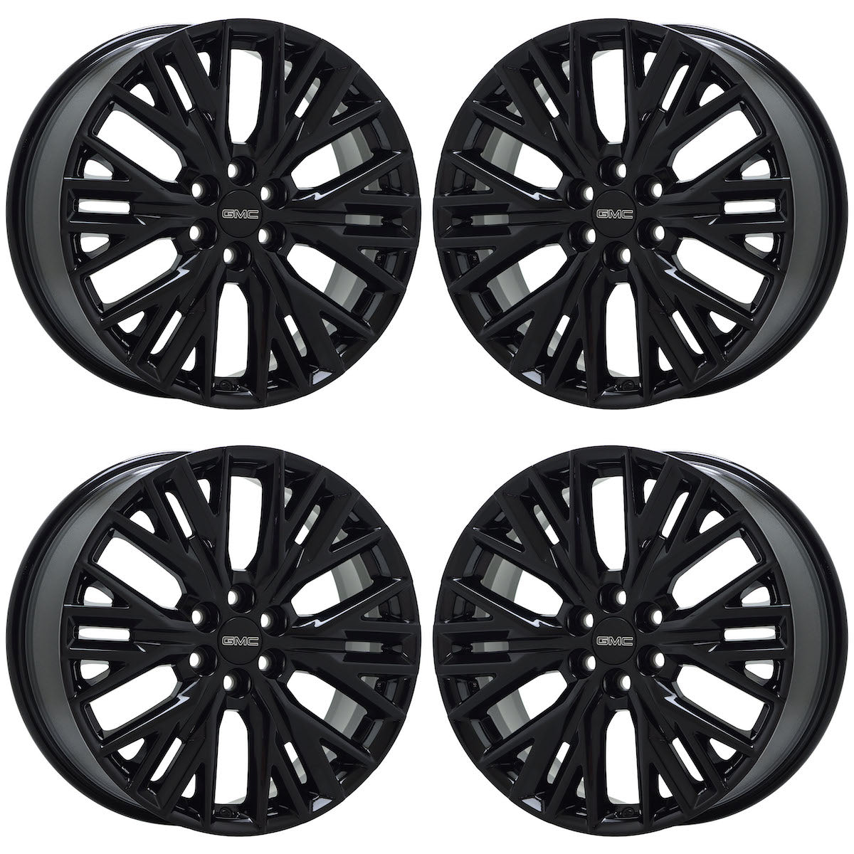 20" GMC Acadia Gloss Black wheels rims Factory OEM GM set 95991 EXCHANGE