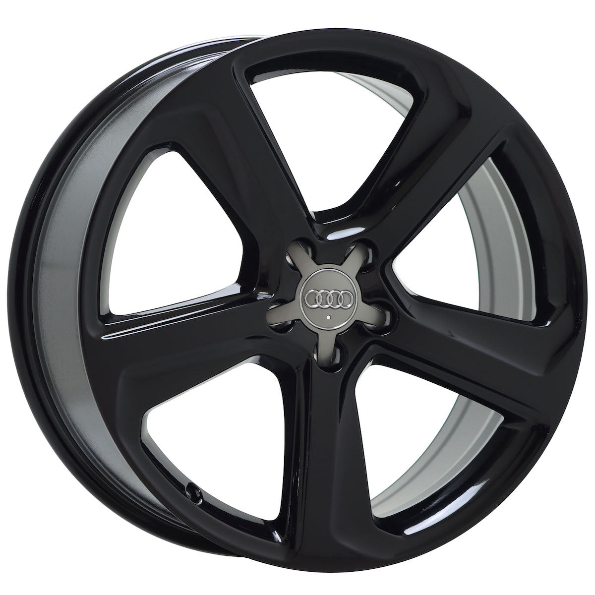 20" Audi Q5 Gloss Black wheels rims Factory OEM set 58929 EXCHANGE