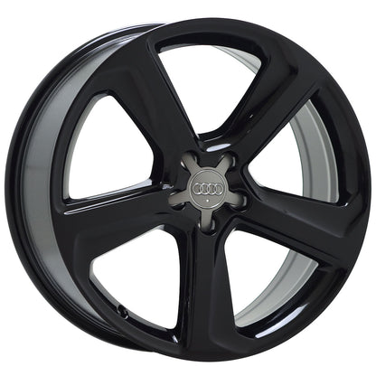 20" Audi Q5 Gloss Black wheels rims Factory OEM set 58929 EXCHANGE
