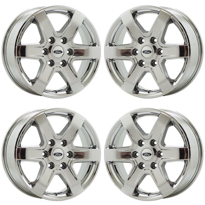 18" Ford Ranger Truck Bright Chrome wheels rims Factory OEM set 4 10589 EXCHANGE
