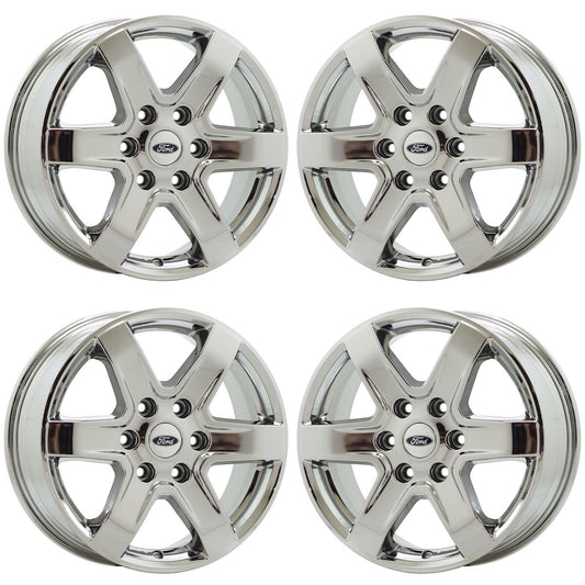 18" Ford Ranger Truck Bright Chrome wheels rims Factory OEM set 4 10589 EXCHANGE