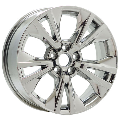 18" Toyota Highlander Chrome Bright wheels rims OEM set 4 75162 EXCHANGE