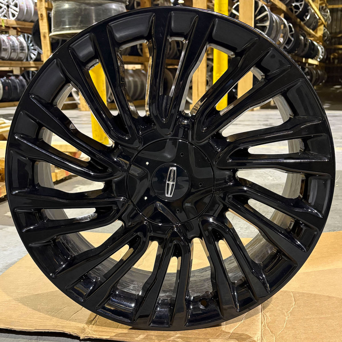 20" Lincoln Corsair Gloss Black wheels rims Factory OEM set 10251 NEW