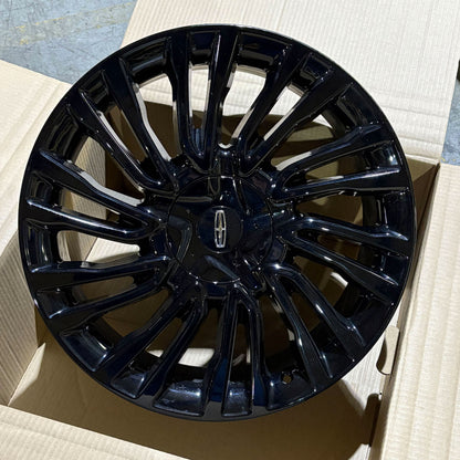20" Lincoln Corsair Gloss Black wheels rims Factory OEM set 10251 NEW