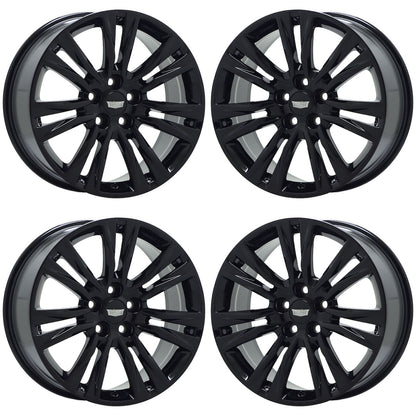 19" Cadillac XTS Gloss Black wheels rims Factory OEM 4818 EXCHANGE