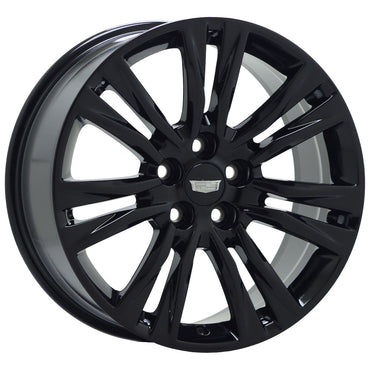 19" Cadillac XTS Gloss Black wheels rims Factory OEM 4818