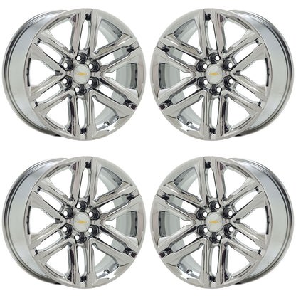 18" Chevrolet Colorado Canyon Bright Chrome wheels rim OEM 5869 5966 EXCHANGE