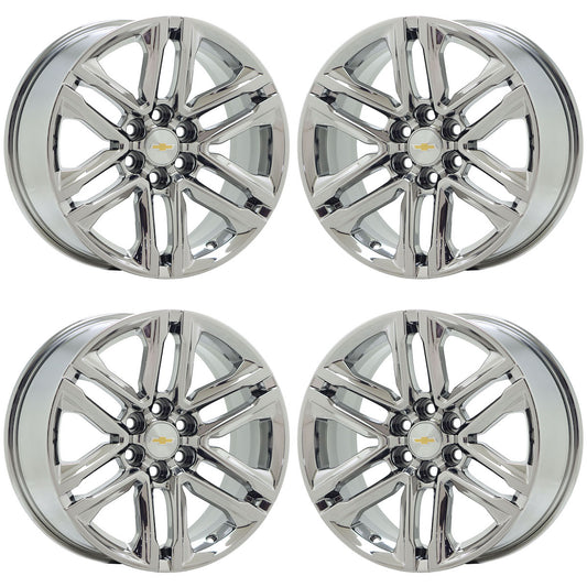 18" Chevrolet Colorado Canyon Bright Chrome wheels rim OEM 5869 5966 EXCHANGE