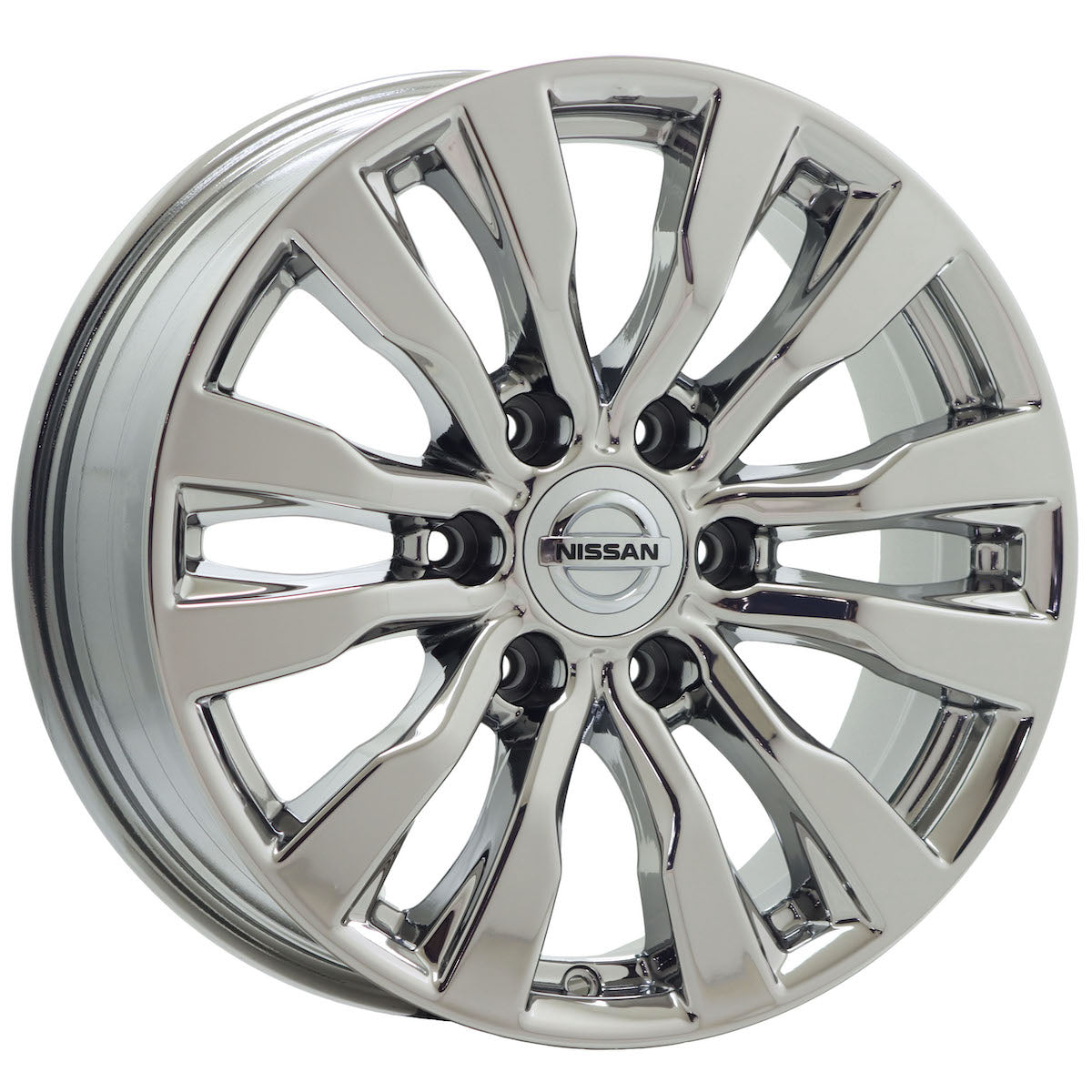 18" Nissan Armada Bright Chrome wheels rims Factory OEM set 62737 EXCHANGE