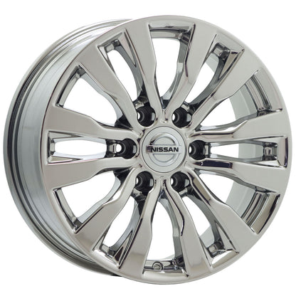 18" Nissan Armada Bright Chrome wheels rims Factory OEM set 62737 EXCHANGE